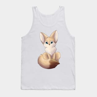 Chibi Fennec Fox Tank Top